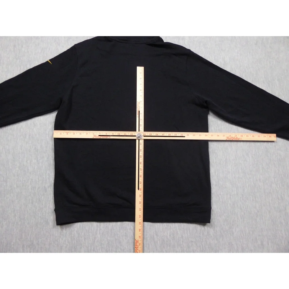 Nike New Orleans Saints Hoodie Mens XXL Black Sir Saint Pullover Comfort